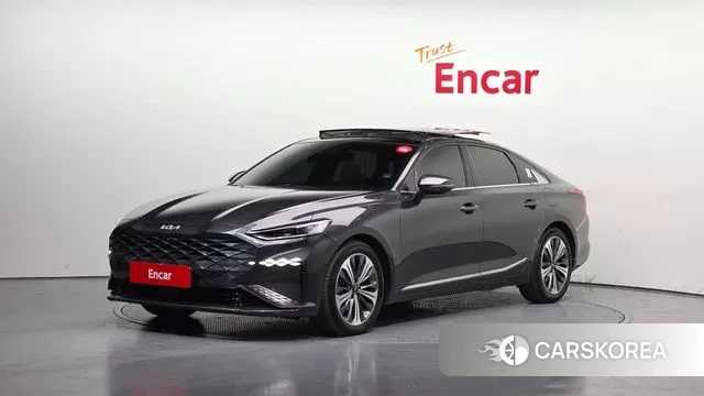 Kia K8 Hybrid 2021 Серый из Кореи