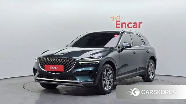 Genesis GV70 2021 Темно-зеленый из Кореи