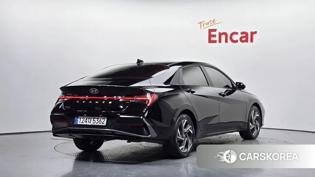 Hyundai The New Avante (CN7) 2025 Черный из Кореи