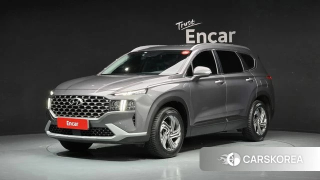 Hyundai The New Santa Fe 2022 Серый из Кореи