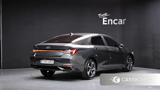 Hyundai Avante (CN7) 2022 Серый из Кореи