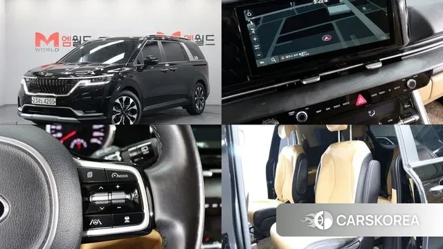 Kia Carnival 4th generation 2021 Черный из Кореи