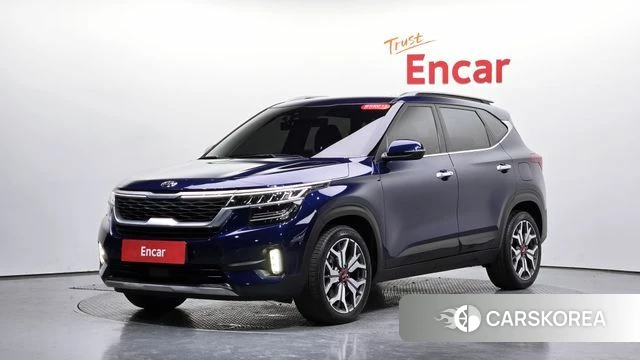 Kia Seltos 2019 Синий из Кореи