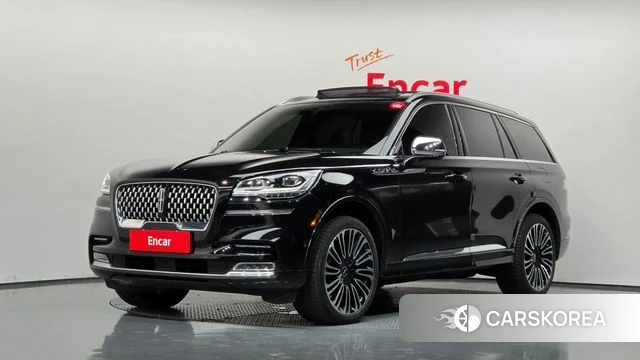 Lincoln Aviator 2nd generation 2021 Черный из Кореи