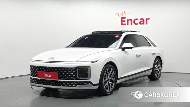 Hyundai Grandeur Hybrid (GN7) 2024 Белый из Кореи