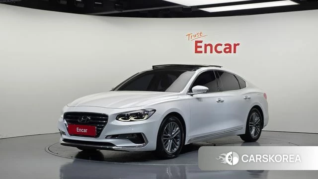 Hyundai Grandeur IG 2018 Белый из Кореи