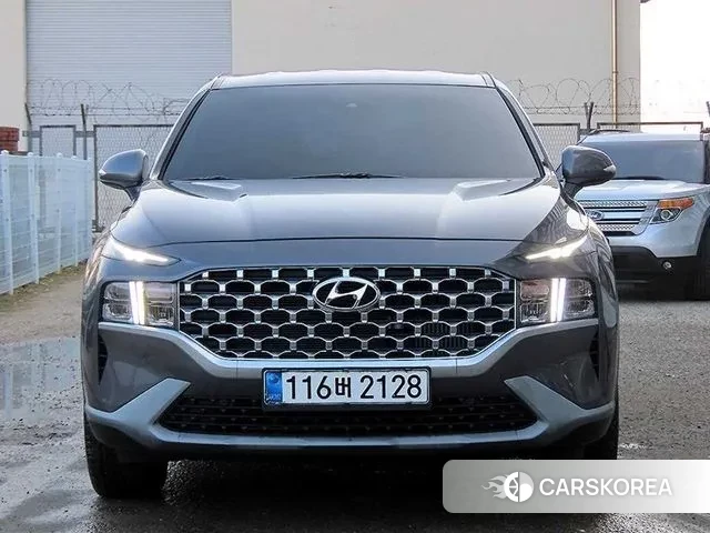 Hyundai The New Santa Fe 2020 Серый из Кореи