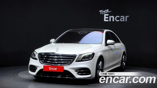 Mercedes-Benz S-Class W222 2019 Белый из Кореи
