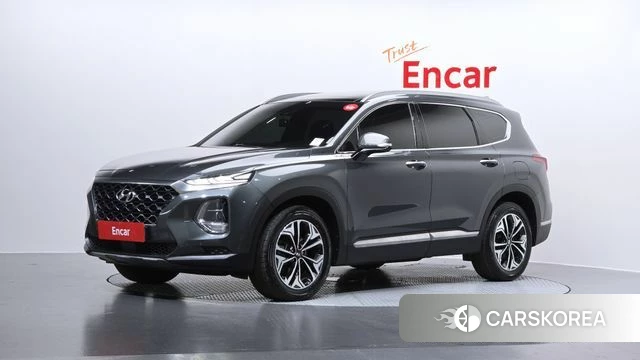 Hyundai Santa Fe TM 2019 Серый из Кореи