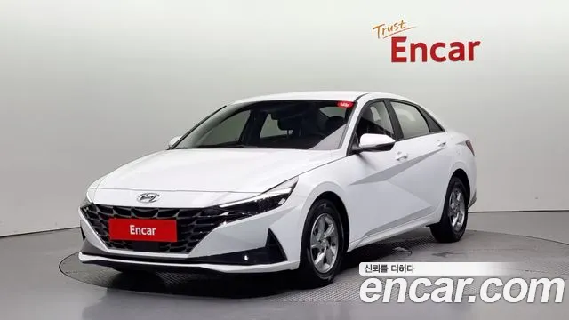 Hyundai Avante (CN7) 2020 Белый из Кореи