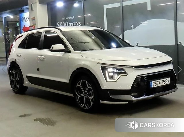 Kia Di Ol Nu Niro 2022 Белый из Кореи