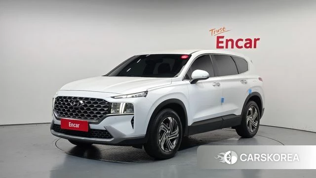 Hyundai The New Santa Fe 2022 Белый из Кореи