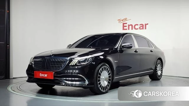 Mercedes-Benz S-Class W222 2020 Черный из Кореи