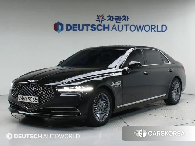 Genesis G90 2021 Черный из Кореи