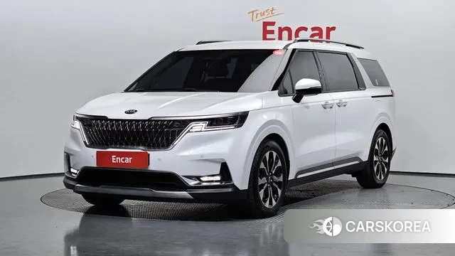 Kia Carnival 4th generation 2021 Белый из Кореи