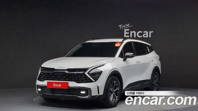 Kia Sportage 5th Generation Hybrid 2023 Белый из Кореи