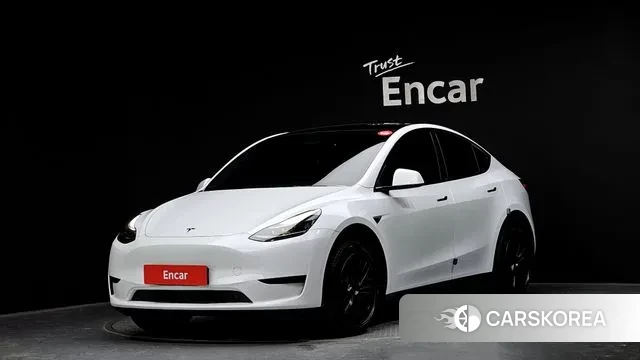 Tesla Model Y 2024 Белый из Кореи