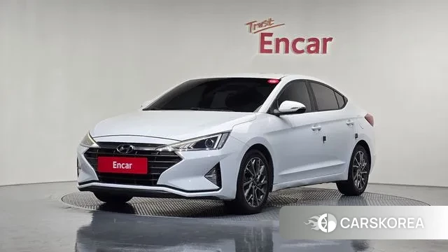 Hyundai The New Avante AD 2019 Белый из Кореи
