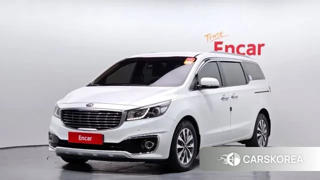 Kia All New Carnival 2018 Белый из Кореи