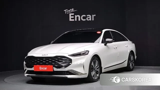 Kia K8 Hybrid 2022 Белый из Кореи