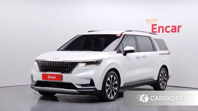 Kia Carnival 4th generation 2021 Белый из Кореи