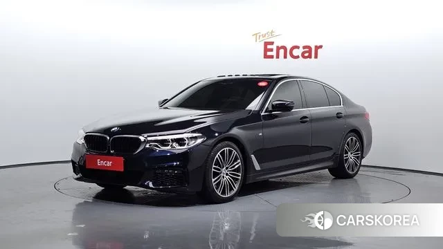 BMW 5 Series (G30) 2019 Черный из Кореи