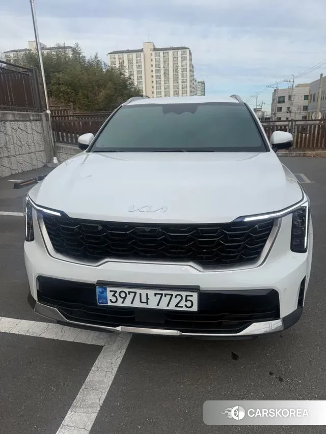 Kia The New Sorento 4th Generation 2024 Белый из Кореи
