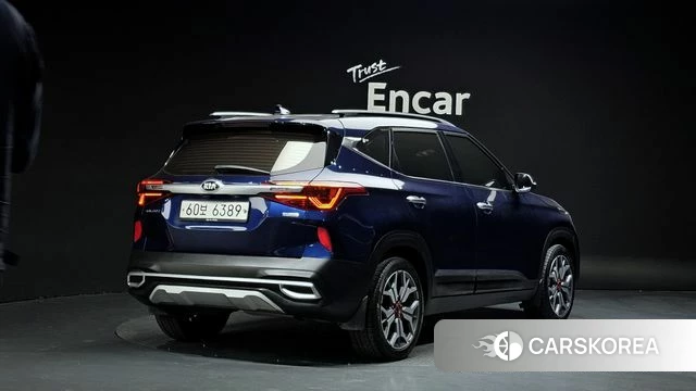 Kia Seltos 2019 Синий из Кореи