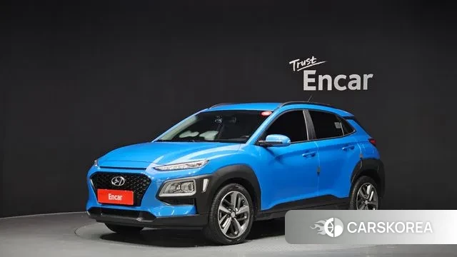 Hyundai Kona 2018 Синий из Кореи