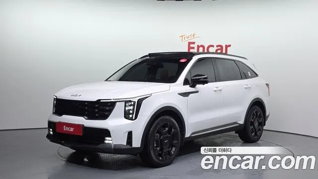 Kia The New Sorento 4th Generation 2023 Белый из Кореи