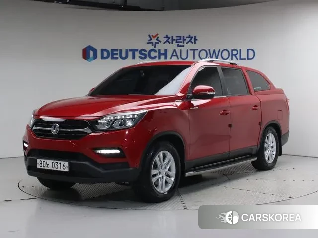 Ssangyong Rexton Sports 2019 Красный из Кореи