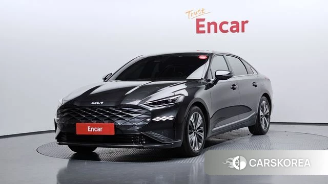 Kia K8 Hybrid 2021 Серый из Кореи