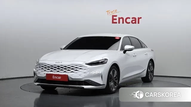 Kia K8 Hybrid 2021 Белый из Кореи