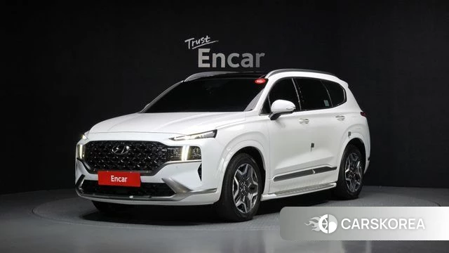 Hyundai The New Santa Fe 2022 Белый из Кореи