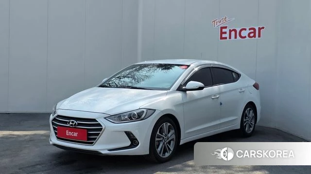 Hyundai Avante AD 2018 Белый из Кореи