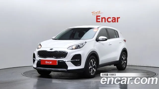 Kia Sportage The Bold 2021 Белый из Кореи