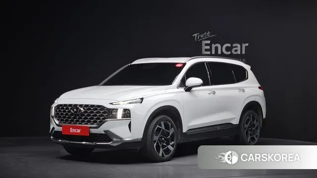 Hyundai The New Santa Fe 2022 Белый из Кореи