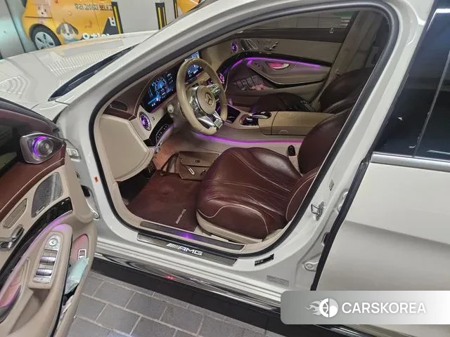 Mercedes-Benz S-Class W222 2020 Белый из Кореи