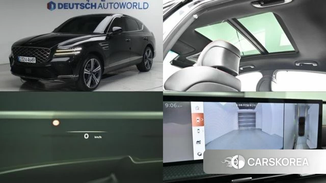 Genesis GV80 Coupe 2024 Черный из Кореи