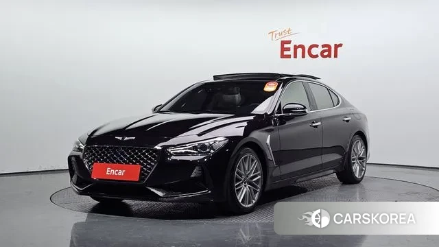 Genesis G70 2019 Черный из Кореи