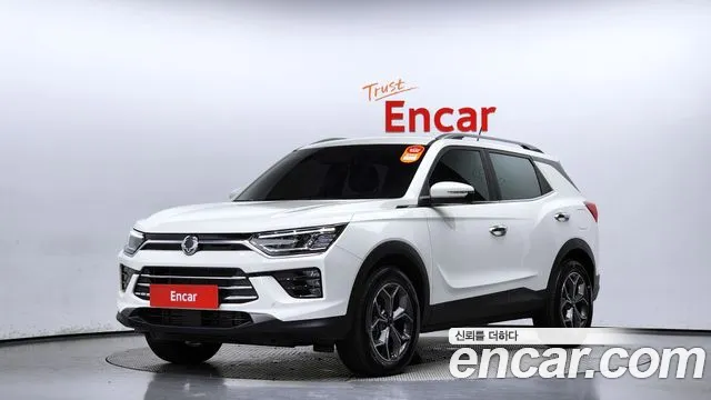 Ssangyong Beautiful Korando 2024 Белый из Кореи