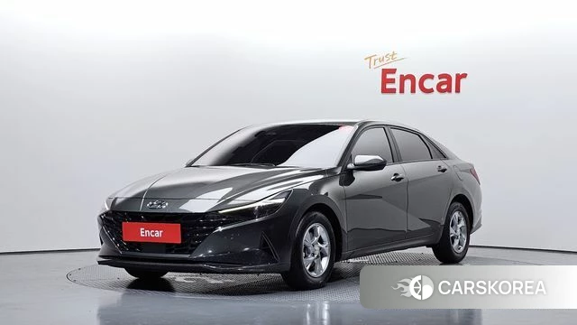 Hyundai Avante (CN7) 2021 Серый из Кореи