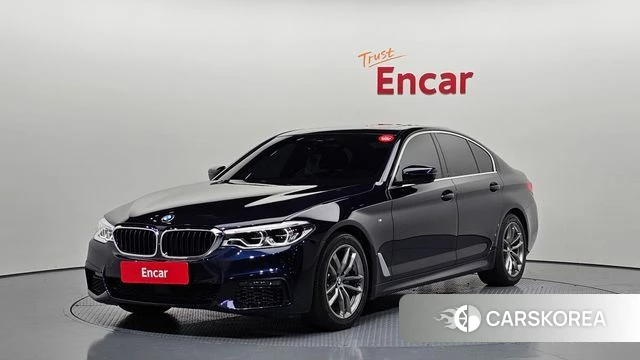 BMW 5 Series (G30) 2019 Синий из Кореи