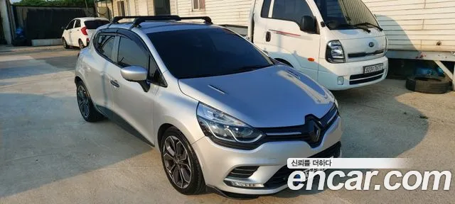 Renault Korea (Samsung) Clio 2018 Серебряный из Кореи