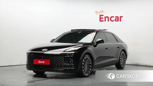 Hyundai Grandeur (GN7) 2023 Черный из Кореи