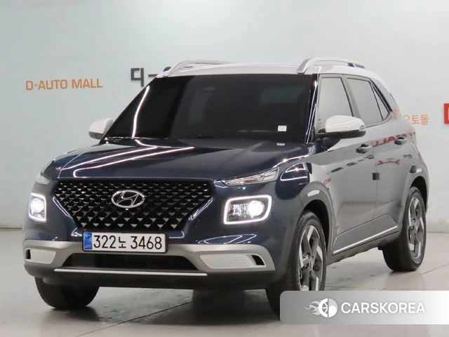Hyundai Venue 2023 Синий из Кореи