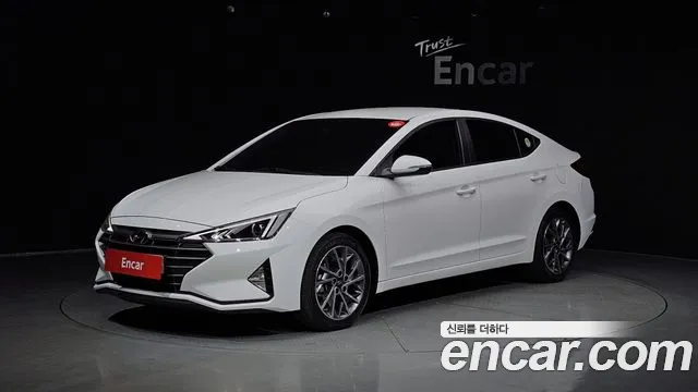 Hyundai The New Avante AD 2018 Белый из Кореи