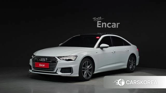 Audi A6 (C8) 2023 Белый из Кореи