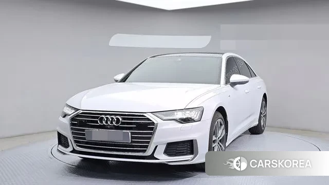 Audi A6 (C8) 2023 Белый из Кореи