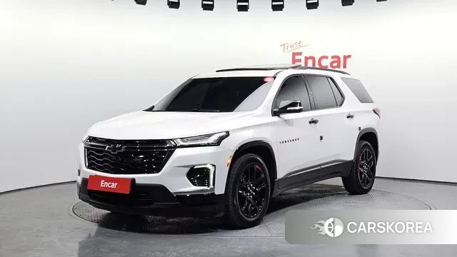 Chevrolet (GM Daewoo) Traverse 2023 Белый из Кореи